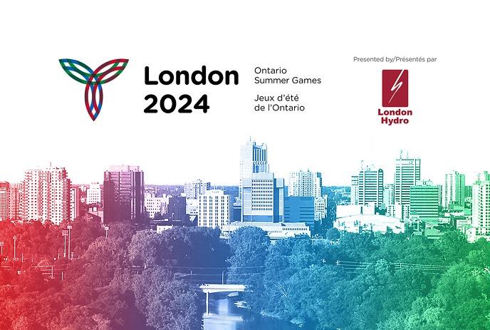Ontario Summer Games logo and City of London skyline