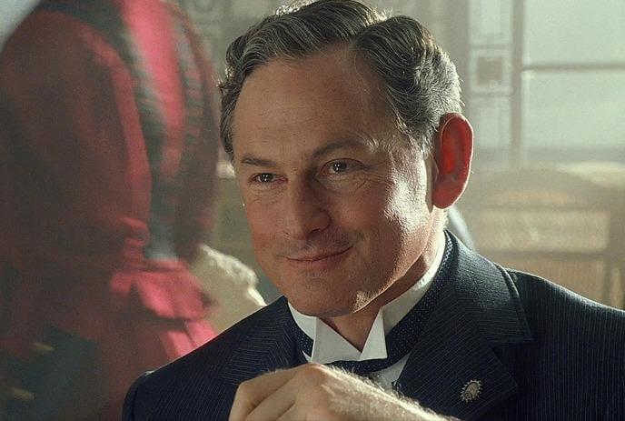 Actor Victor Garber playing a character from the movie Titanic