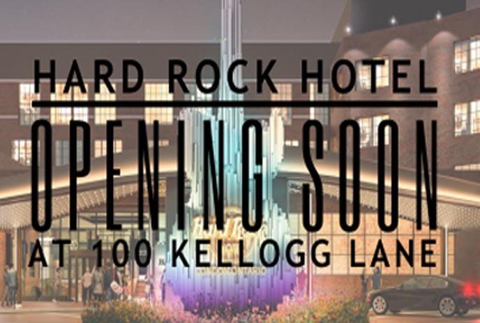 Hard Rock Hotel London Opening Banner