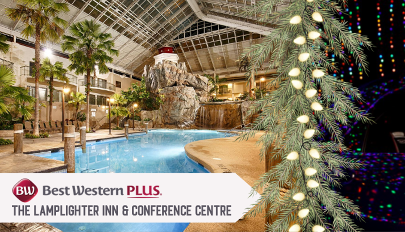 Luxurious indoor pool at the Best Western Plus Lamplighter Inn & Conference Centre