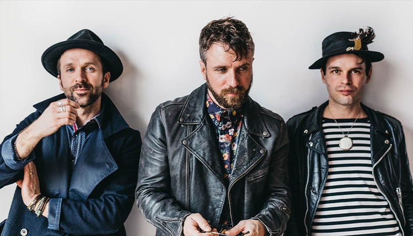 The trio of musicians know as the trews