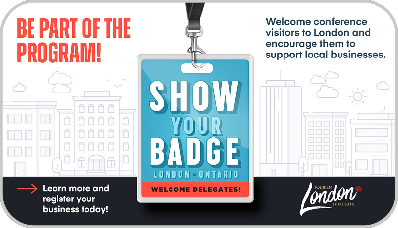 Sign Up for Tourism London’s Show Your Badge Program