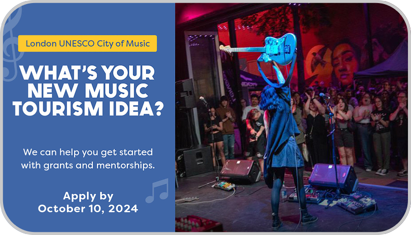 Just Launched: New “Spark” Program to Boost Music Tourism in London, Ontario